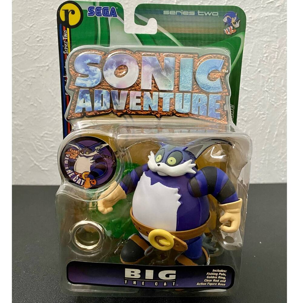 Vintage 2000 Resaurus SEGA Sonic Adventure: Big the Cat Figure, Series 2